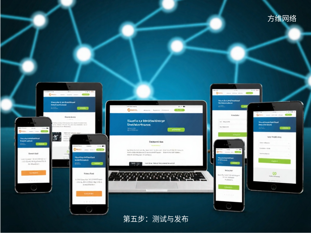 第五步：測試與發布
