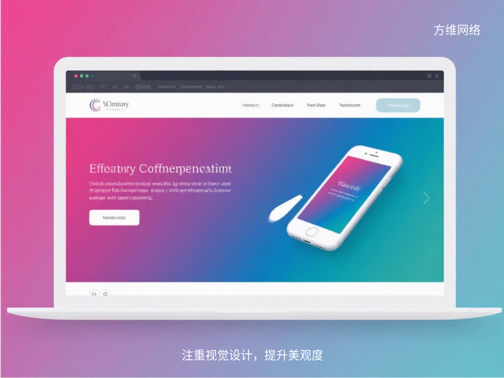 注重視覺設計，提升美觀度