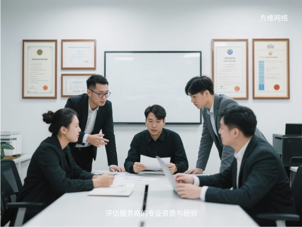 評估服務商的專業資質與經驗