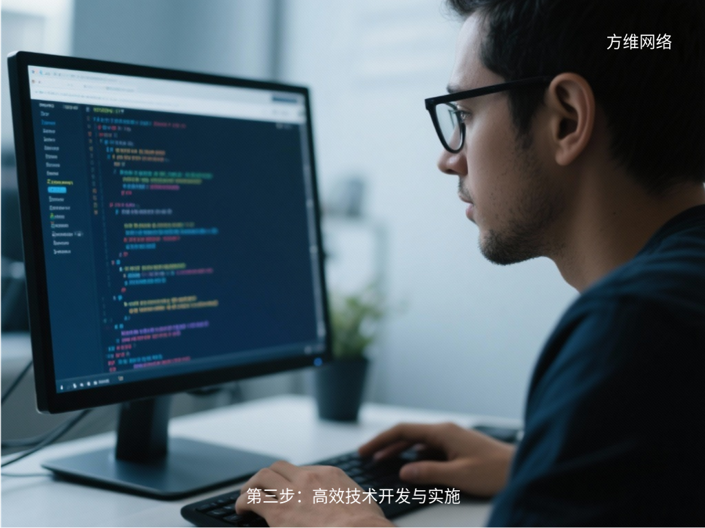 第三步：高效技術開發與實施