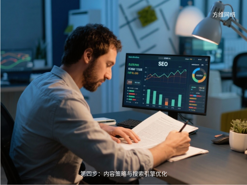 第四步：內容策略與搜索引擎優化