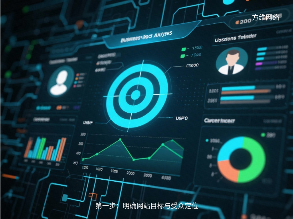 第一步：明確網(wǎng)站目標與受眾定位