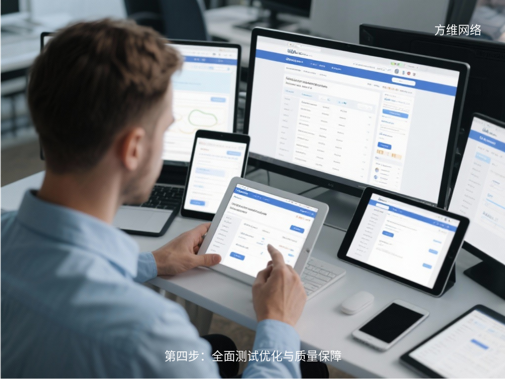 第四步：全面測(cè)試優(yōu)化與質(zhì)量保障