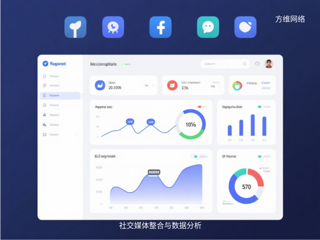 社交媒體整合與數據分析