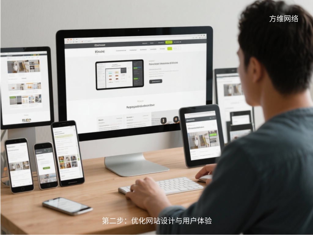 第二步：優(yōu)化網(wǎng)站設(shè)計(jì)與用戶體驗(yàn)