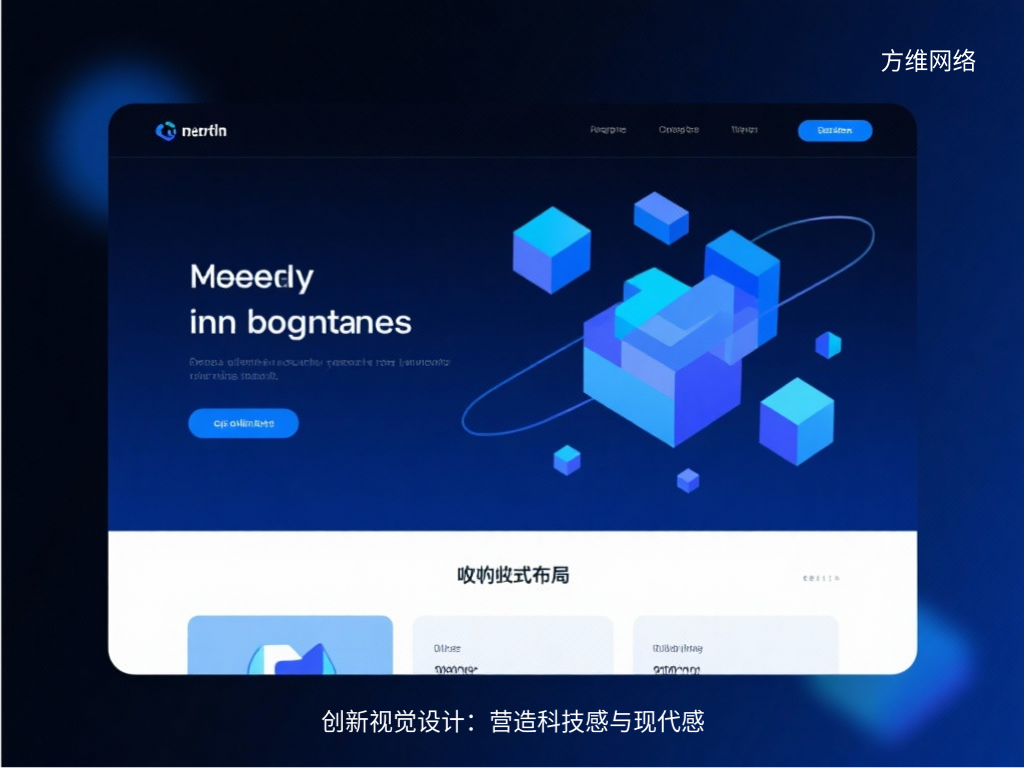 創(chuàng)新視覺設(shè)計：營造科技感與現(xiàn)代感
