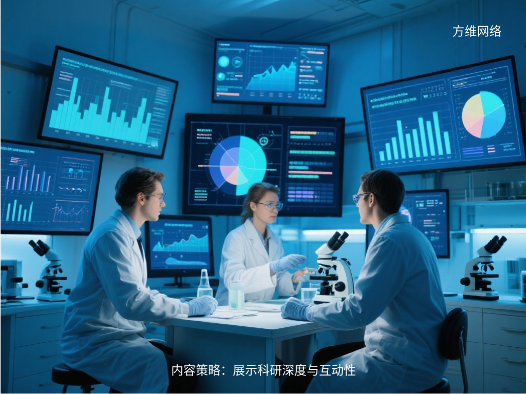 內(nèi)容策略：展示科研深度與互動(dòng)性