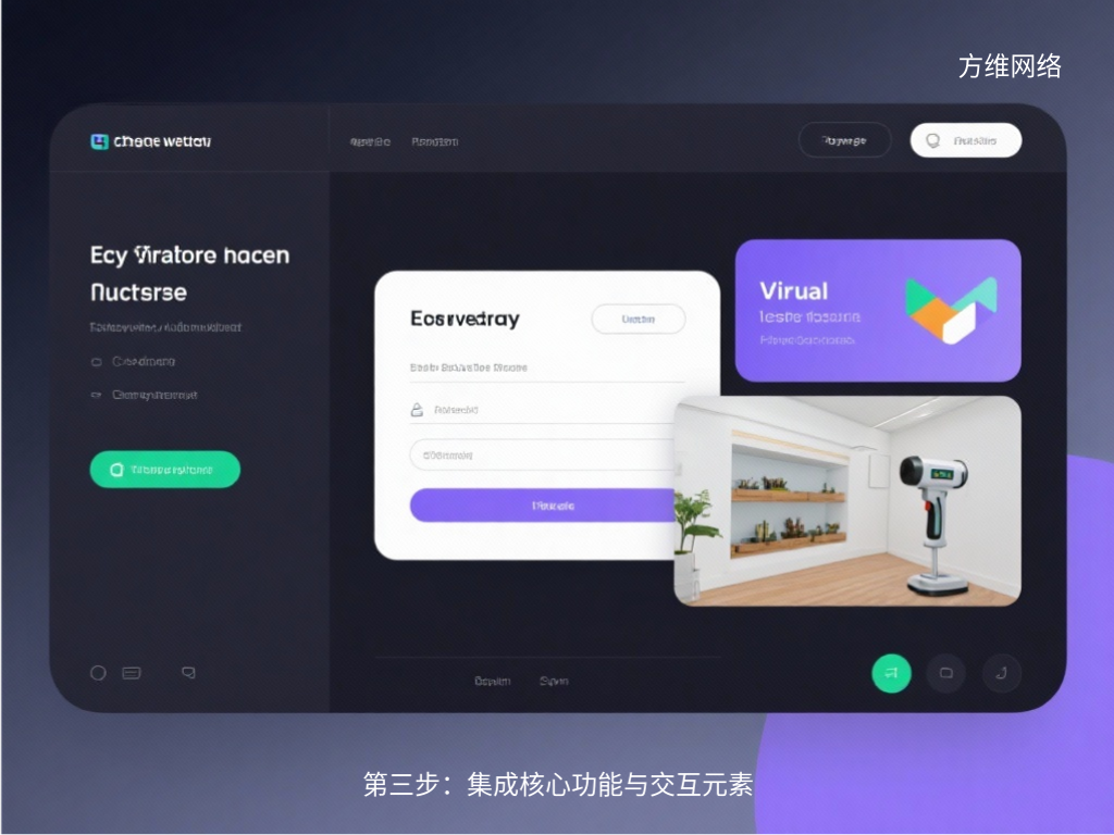 第三步：集成核心功能與交互元素