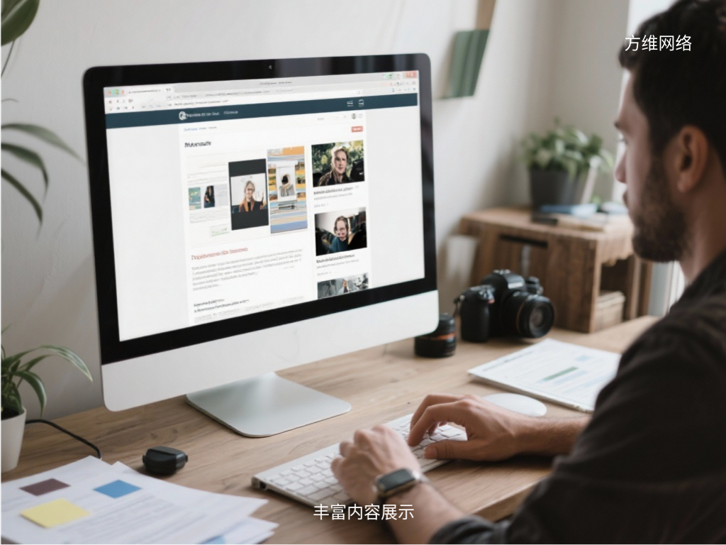 豐富內容展示