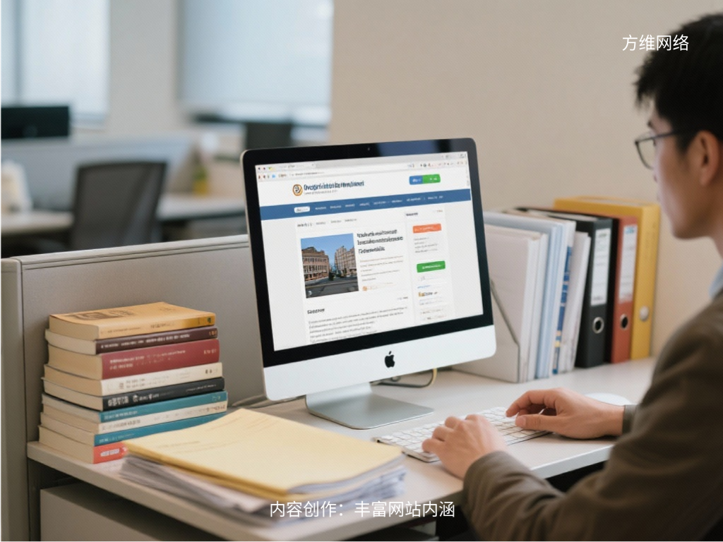 內(nèi)容創(chuàng)作：豐富網(wǎng)站內(nèi)涵
