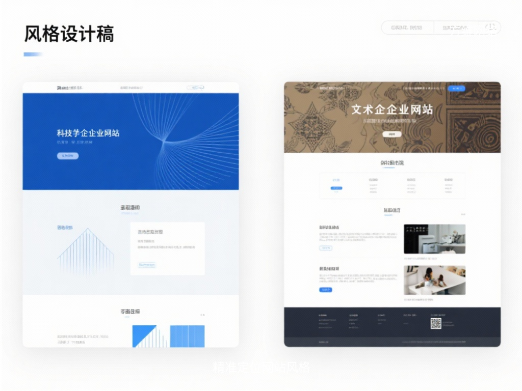 精準(zhǔn)定位網(wǎng)站風(fēng)格